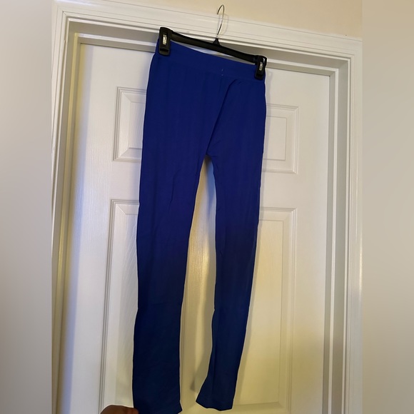 Royal Blue Fashion Leggings - Picture 5 of 6